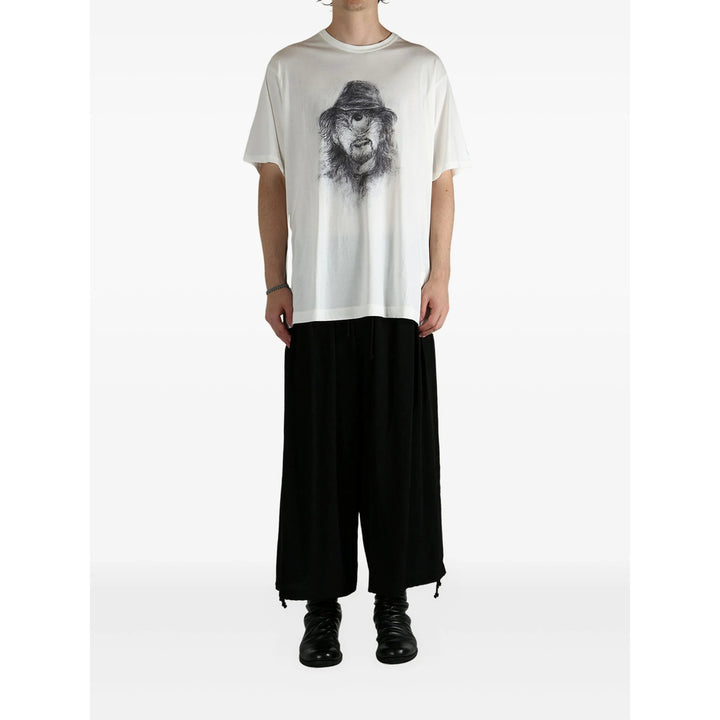 Yohji Yamamoto T Shirt - Bianco | 783be8833db48db3688746633bcc5a06e01c8fef
