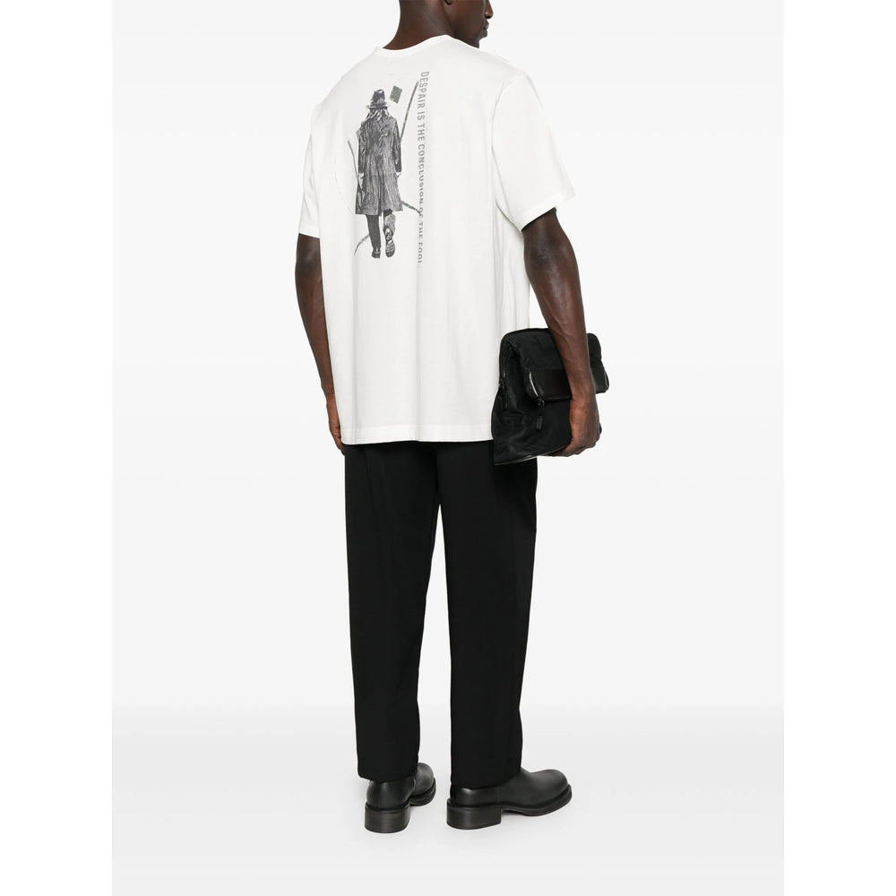 Yohji Yamamoto T Shirt - Bianco | d346a48263b6fcb155a5119228711001cddc81b8
