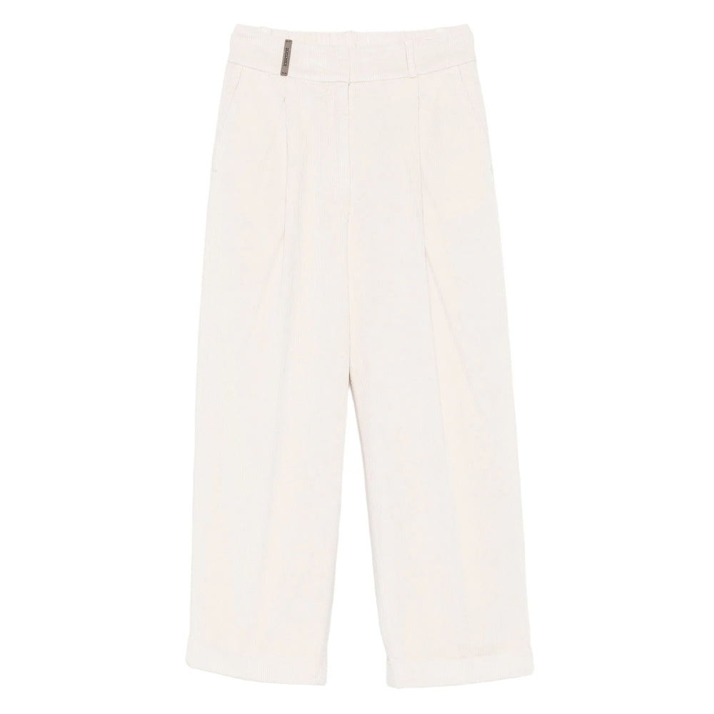 Peserico Pantaloni - Bianco | 2fc3c3a78868c096feb14191b6c8f12c8a729910