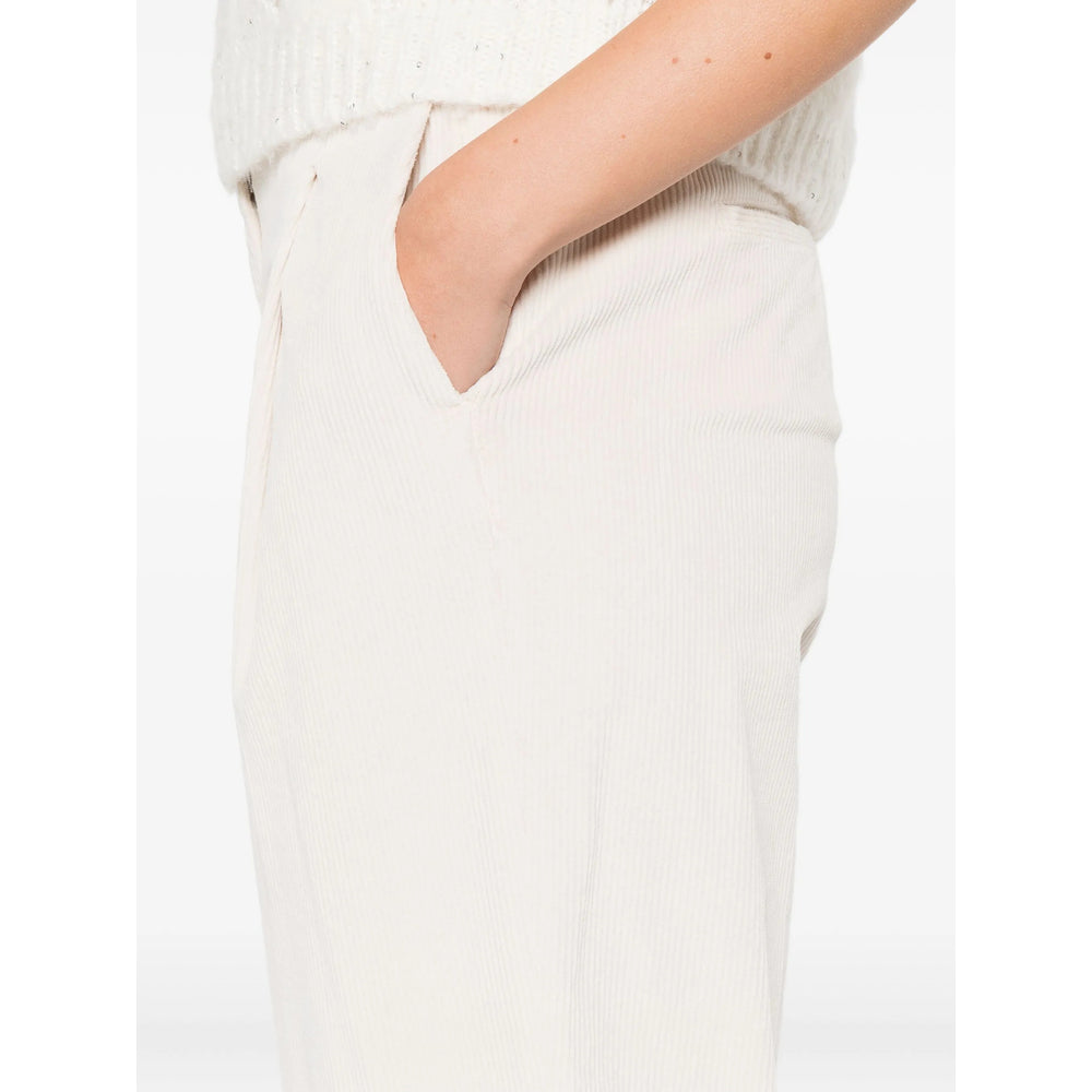 Peserico Pantaloni - Bianco | 7a699257781ba072cc2c4f18702dfad1c078a13e