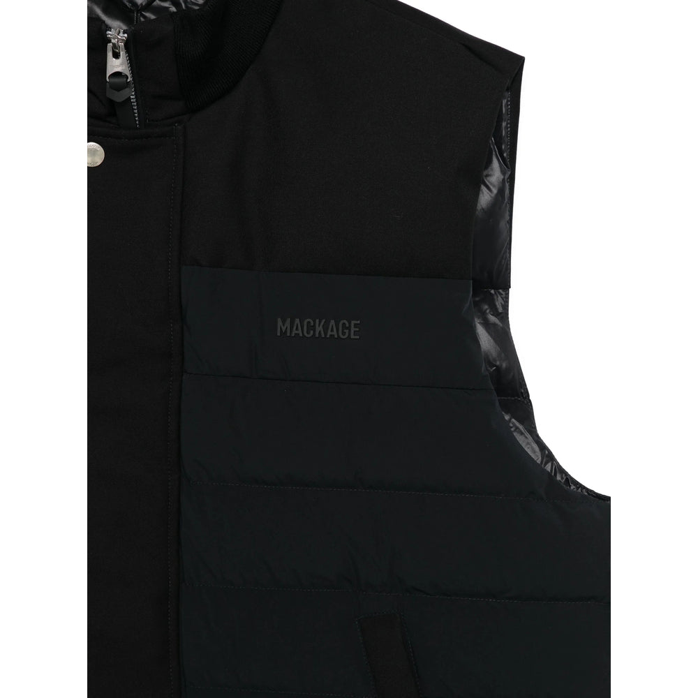 Mackage Outwear Waistcoats - Nero | 4d152711a7aa268af45997612a4f742cfa07df3f