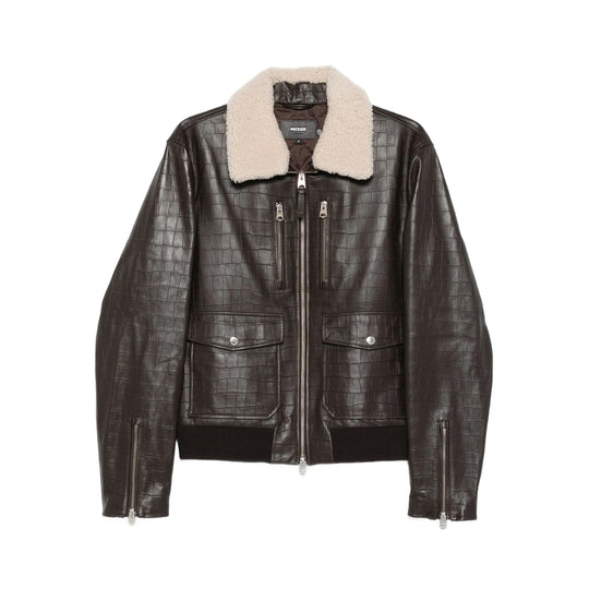 Leather Outerwears Marrone