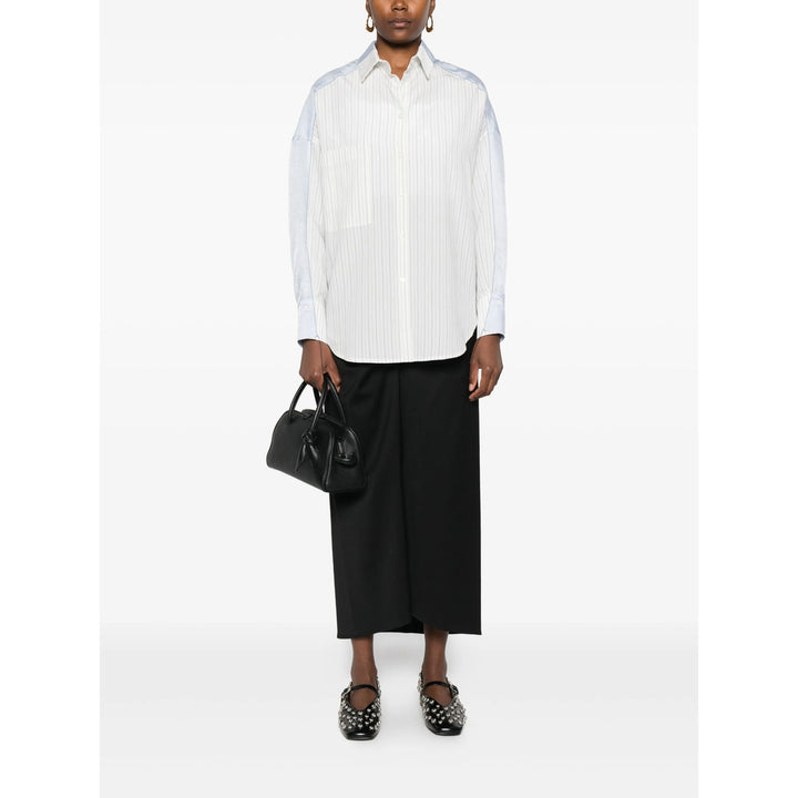 Tela Camicie - Bianco, Blu | 204dd3d2d765eba5e81a9e984a1b2b7837fb05a6