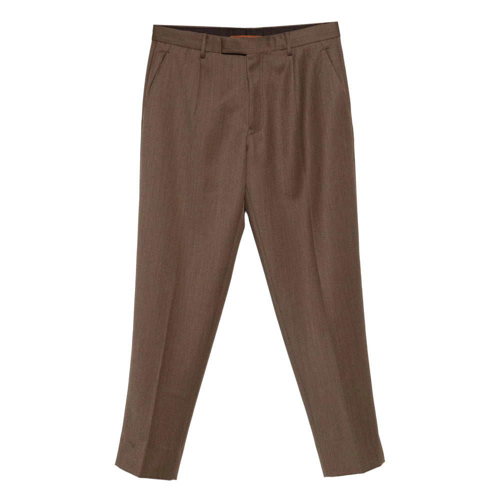 Zegna Pantaloni - Marrone | 6dfcc1146a7cbae32afa735c38d52767ab6d3487