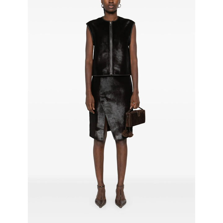 Lou Lou De Saison Leather Waistcoats - Marrone | c917d8815d3ac7678168747106432e273304d1fd