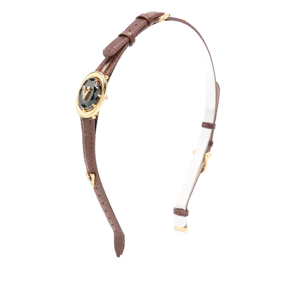 Hair Accessories Brown, Gold