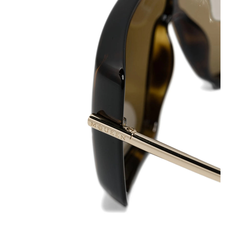 Alexander Mcqueen Eyewears - Marrone | f1defde6bdbc0d32530b368c4d0121b6ef5e10d5