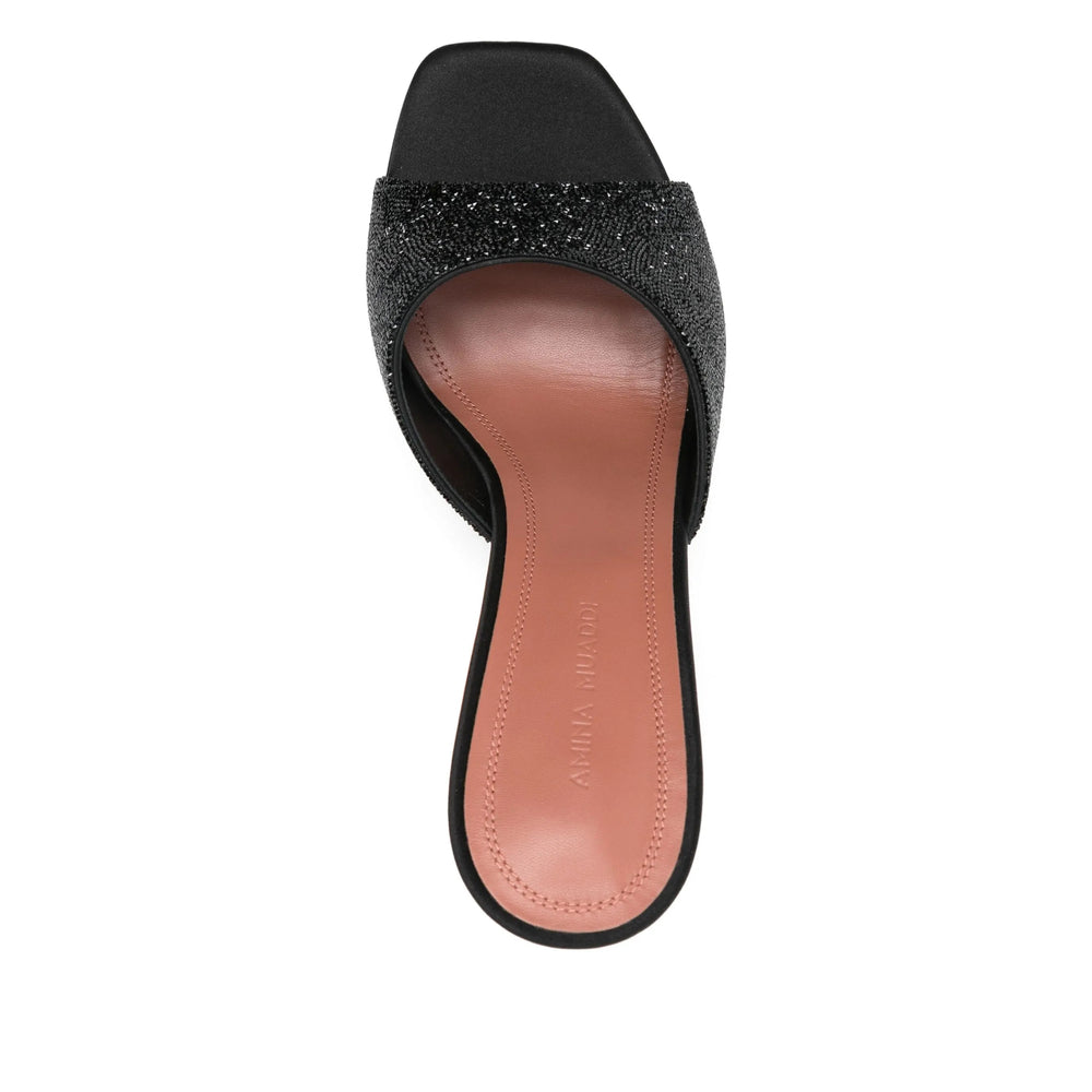 Amina Muaddi Scarpe - Nero | d19391a2e08ac026f4656631a15551eabe4b9eb0