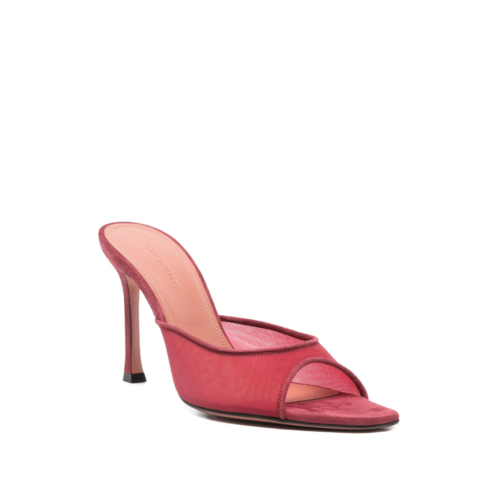 Amina Muaddi Scarpe - Rosso | 8090da156158d14ef39a45615a85f9a213230eb2