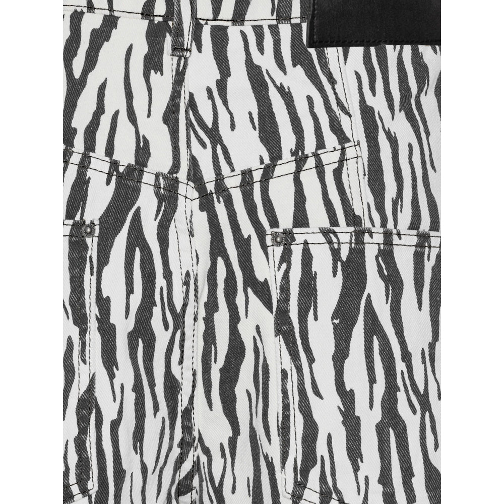 Rotate Birger Christensen Pantaloni - Bianco, Nero | 09d3b3f79154d905b2c40be4316f1d0a16ce4cb9