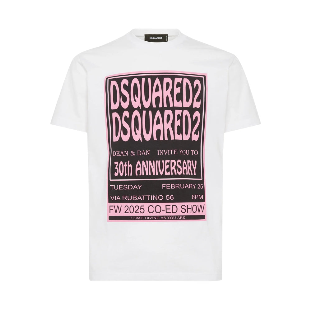Dsquared2 T Shirt - Bianco | 143c56d7662166570387bd13482d383eb427efd5