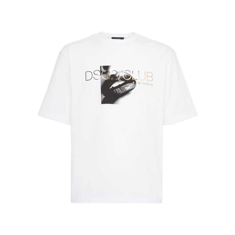 Dsquared2 T Shirt - Bianco | e2276897ec27ce69e656a8a4ceb274c93984bff3