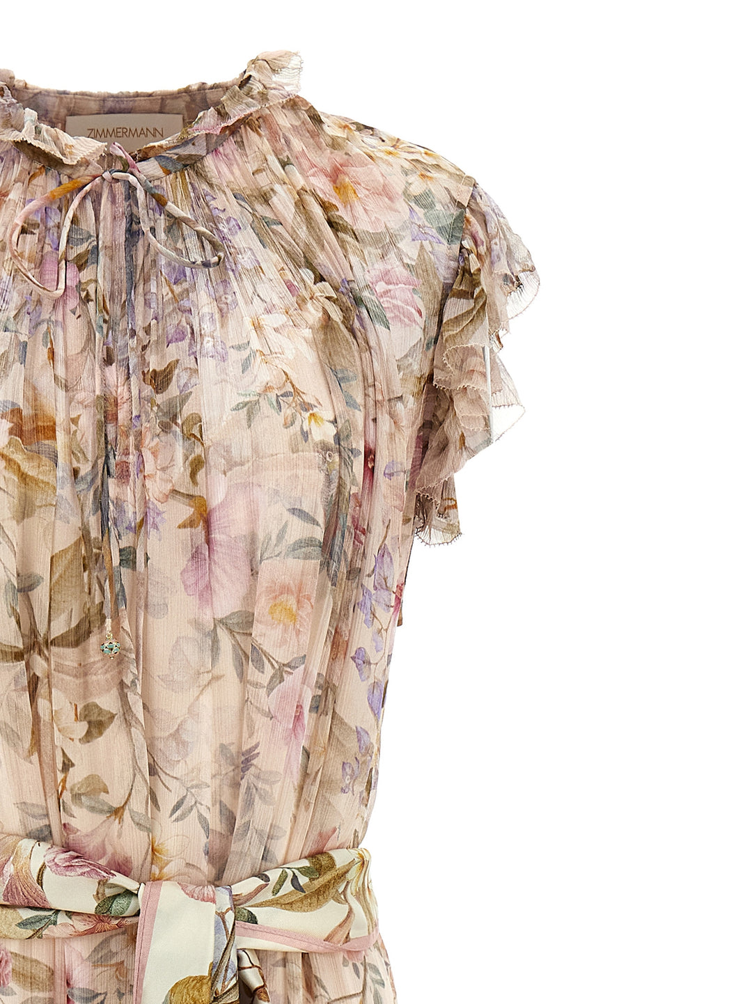 Zimmermann Rebellion Flutter Abiti - Beige | 46bd451bdff0040e690cb0be530178fc419f9d09