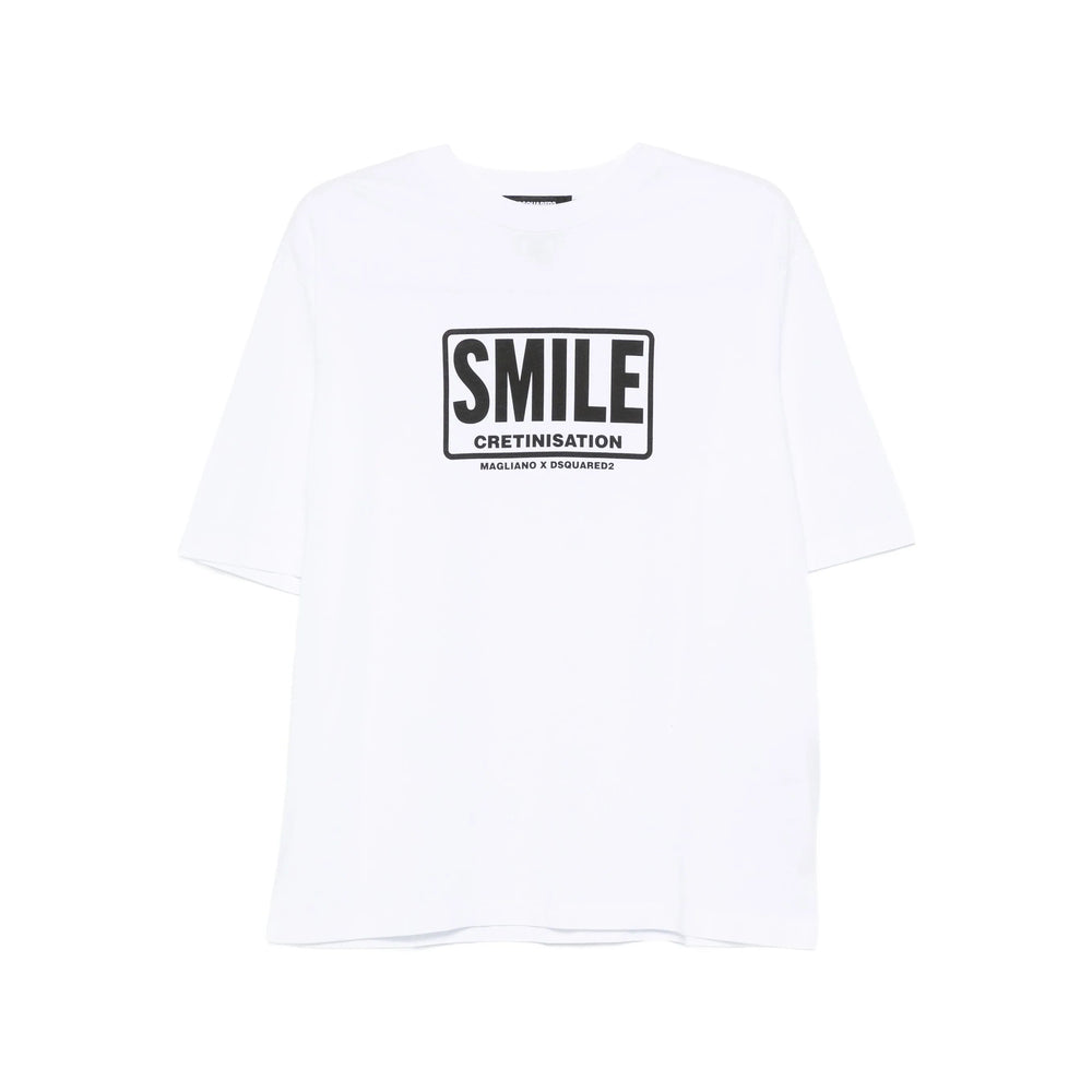 Dsquared2 T Shirt - Bianco | 0a94fd7c1a099b2ecec8d6f04d80632a1a5716aa