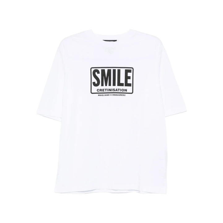 Dsquared2 T Shirt - Bianco | 0a94fd7c1a099b2ecec8d6f04d80632a1a5716aa
