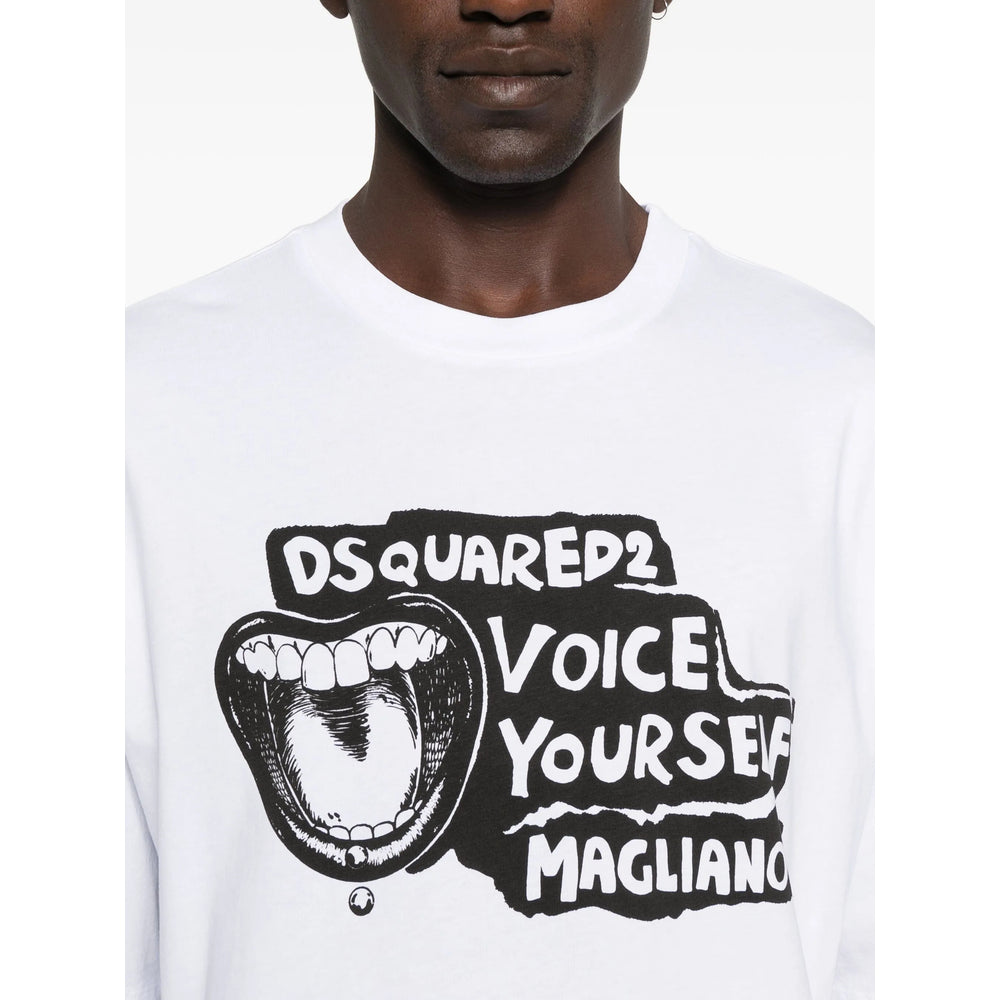Dsquared2 T Shirt - Bianco | b0d9debd877d6d508ce65ddde20e4e86751c5e36