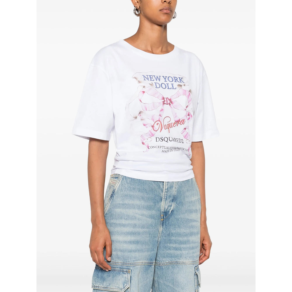 Dsquared2 T Shirt - Bianco | d98759ace6cfade68f9d1fca1d45d75bfee7561b