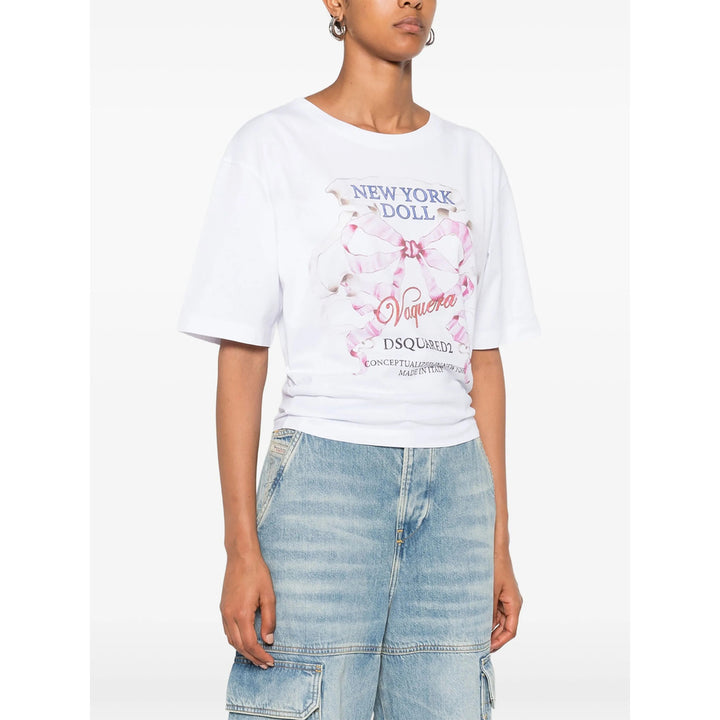 Dsquared2 T Shirt - Bianco | d98759ace6cfade68f9d1fca1d45d75bfee7561b