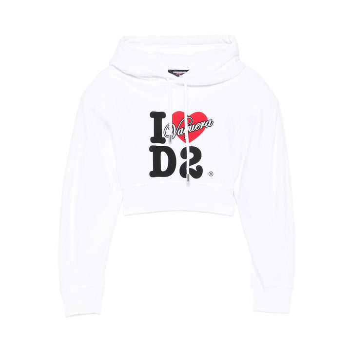 Dsquared2 Felpe - Bianco | 052898266df864f4f0db6148b6c67f5fe870a0ac