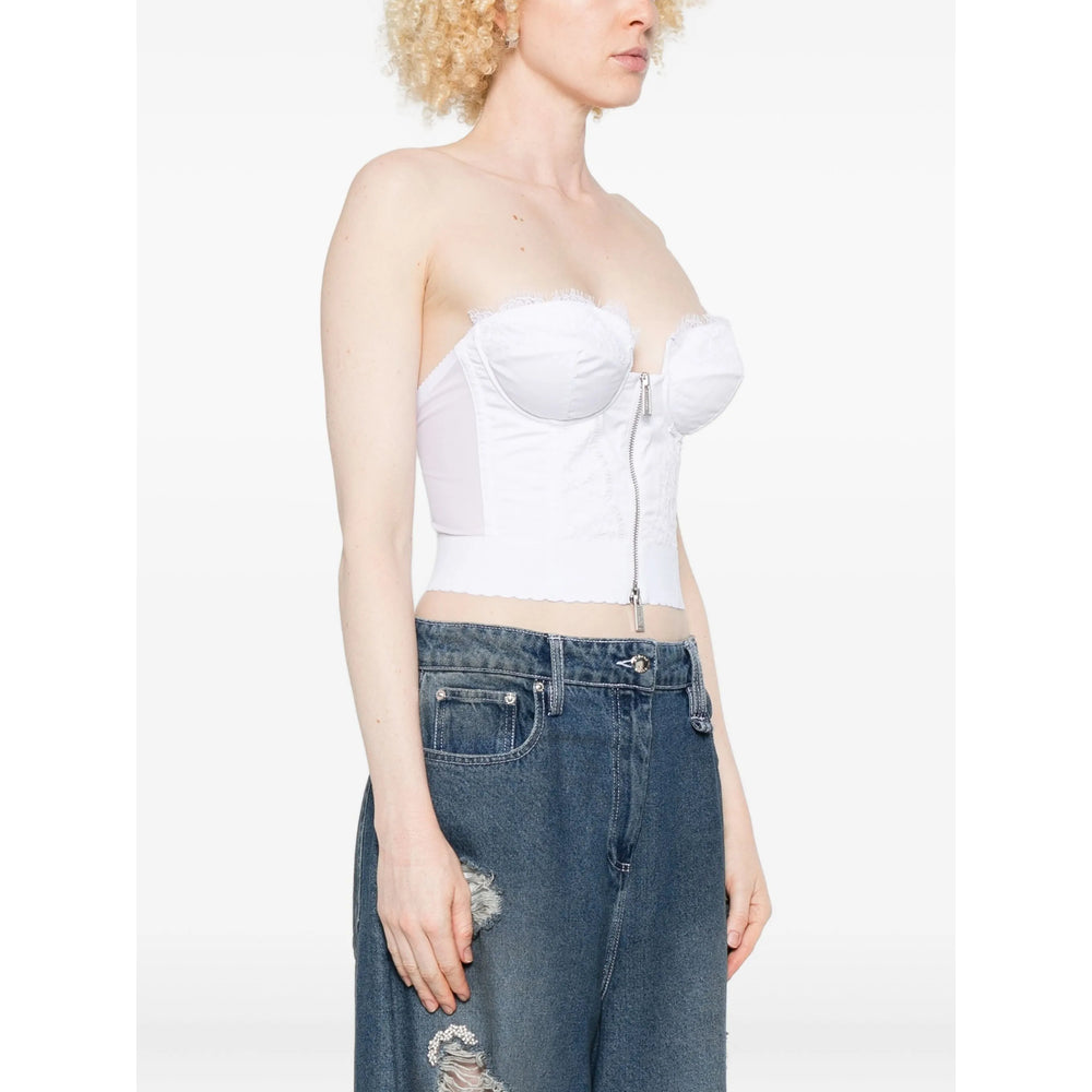 Dsquared2 Top - Bianco | 439a8f88fe30f2a851447fa905e658b73299d102