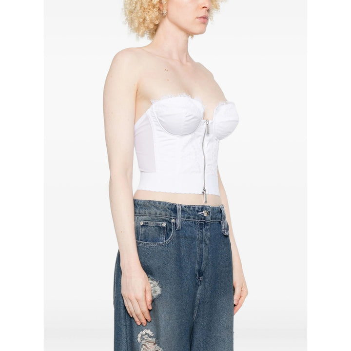 Dsquared2 Top - Bianco | 439a8f88fe30f2a851447fa905e658b73299d102