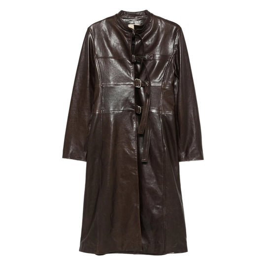 Leather Outerwears Marrone