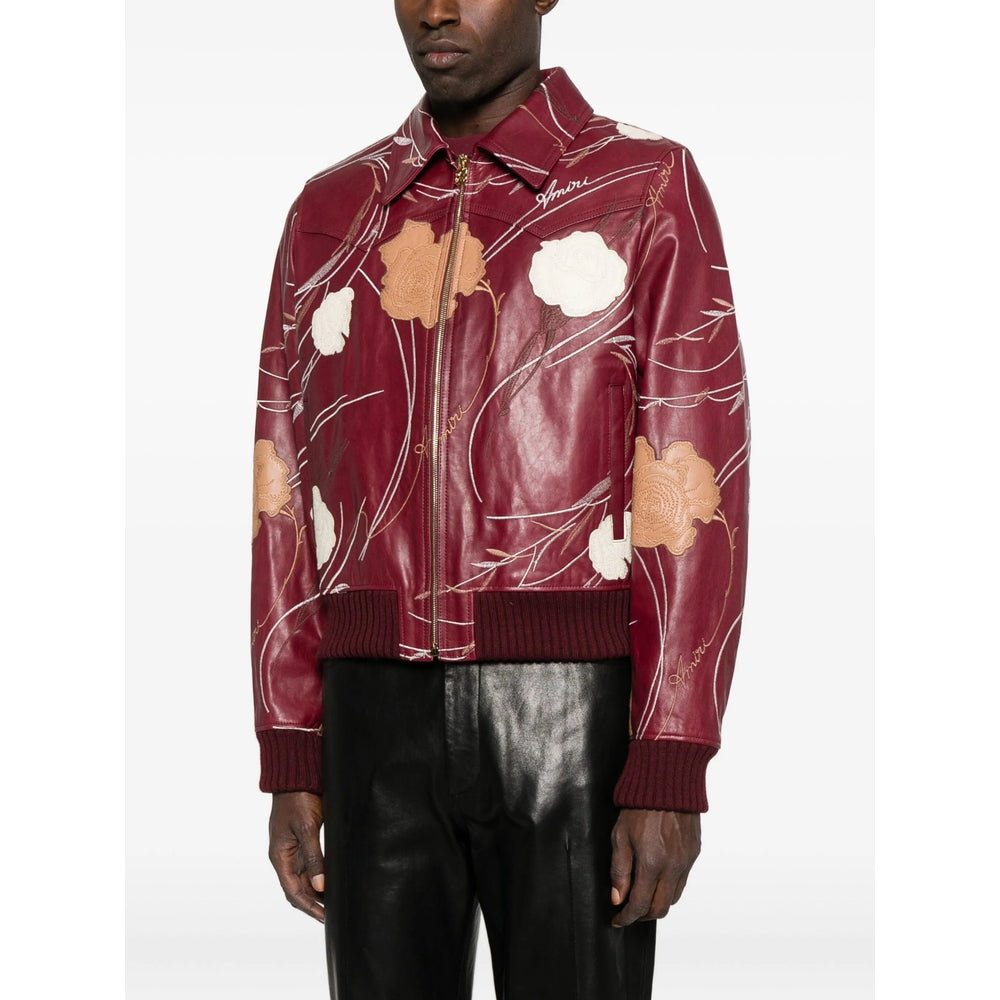 Amiri Leather Outerwears - Rosso | 43f3e4c4a835402c051fad6e9eb0211805122dab