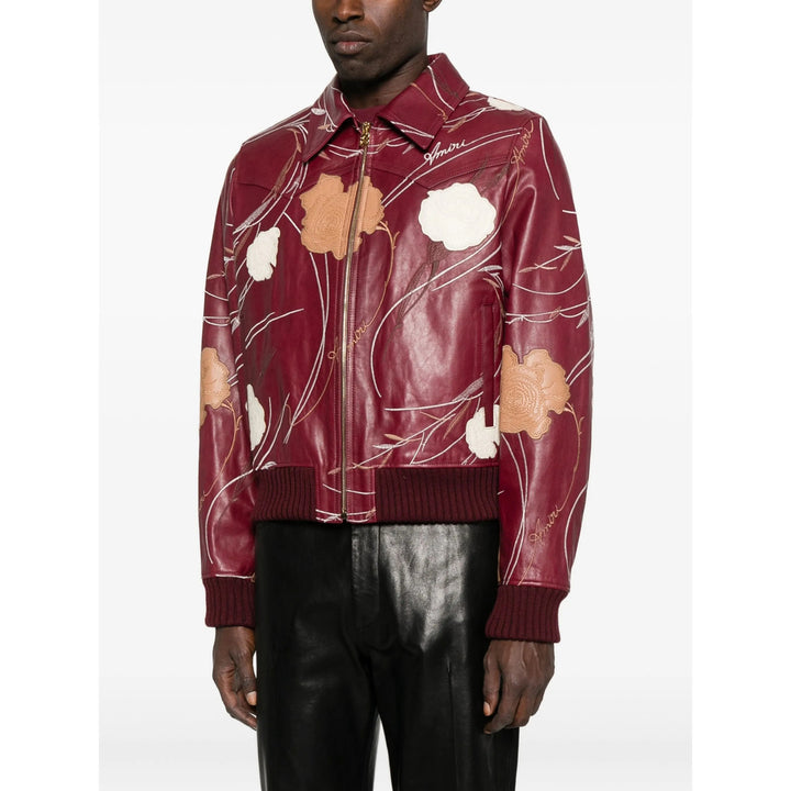 Amiri Leather Outerwears - Rosso | 43f3e4c4a835402c051fad6e9eb0211805122dab