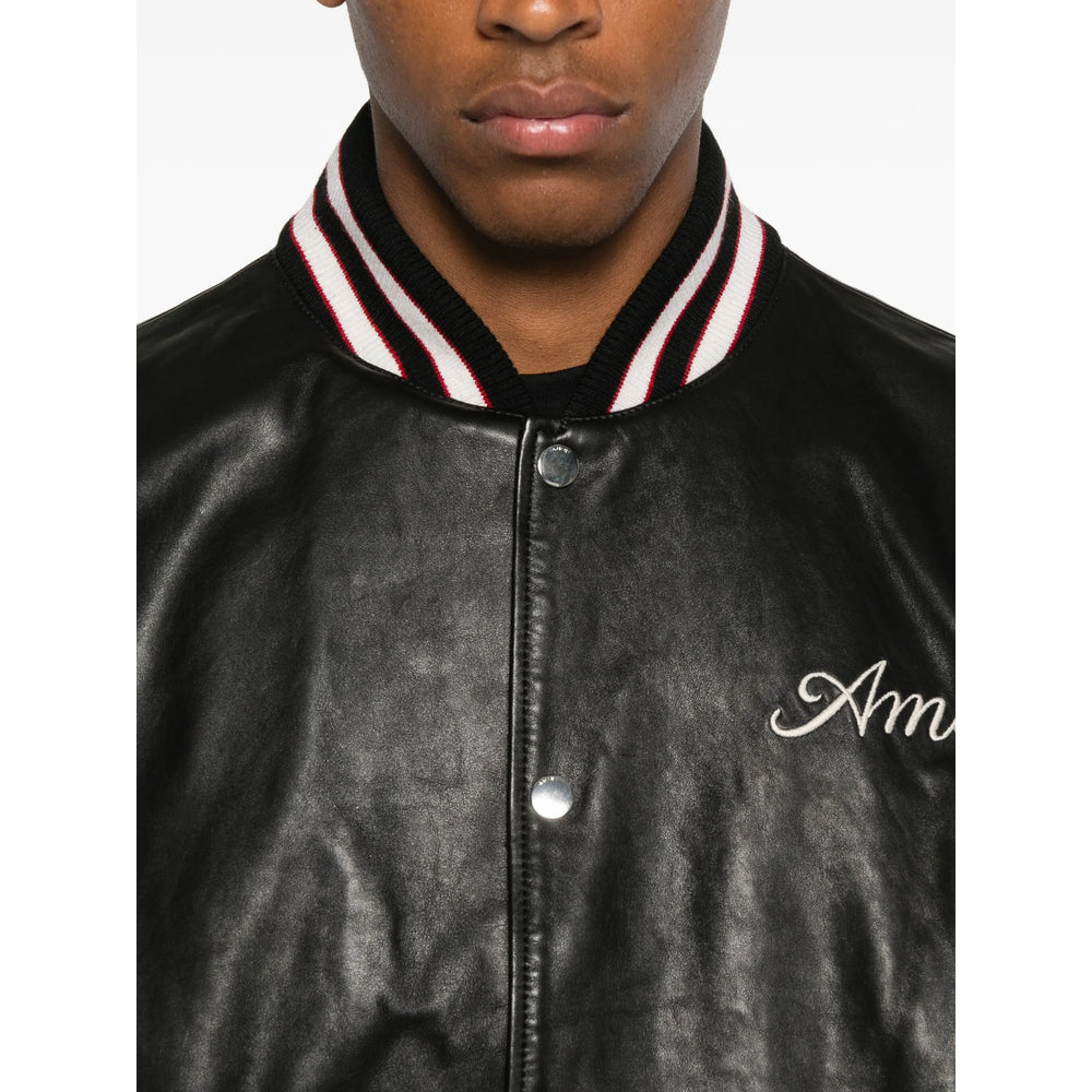Amiri Leather Outerwears - Nero | c3f4303604aa98502839389cf3093bb5b5148154