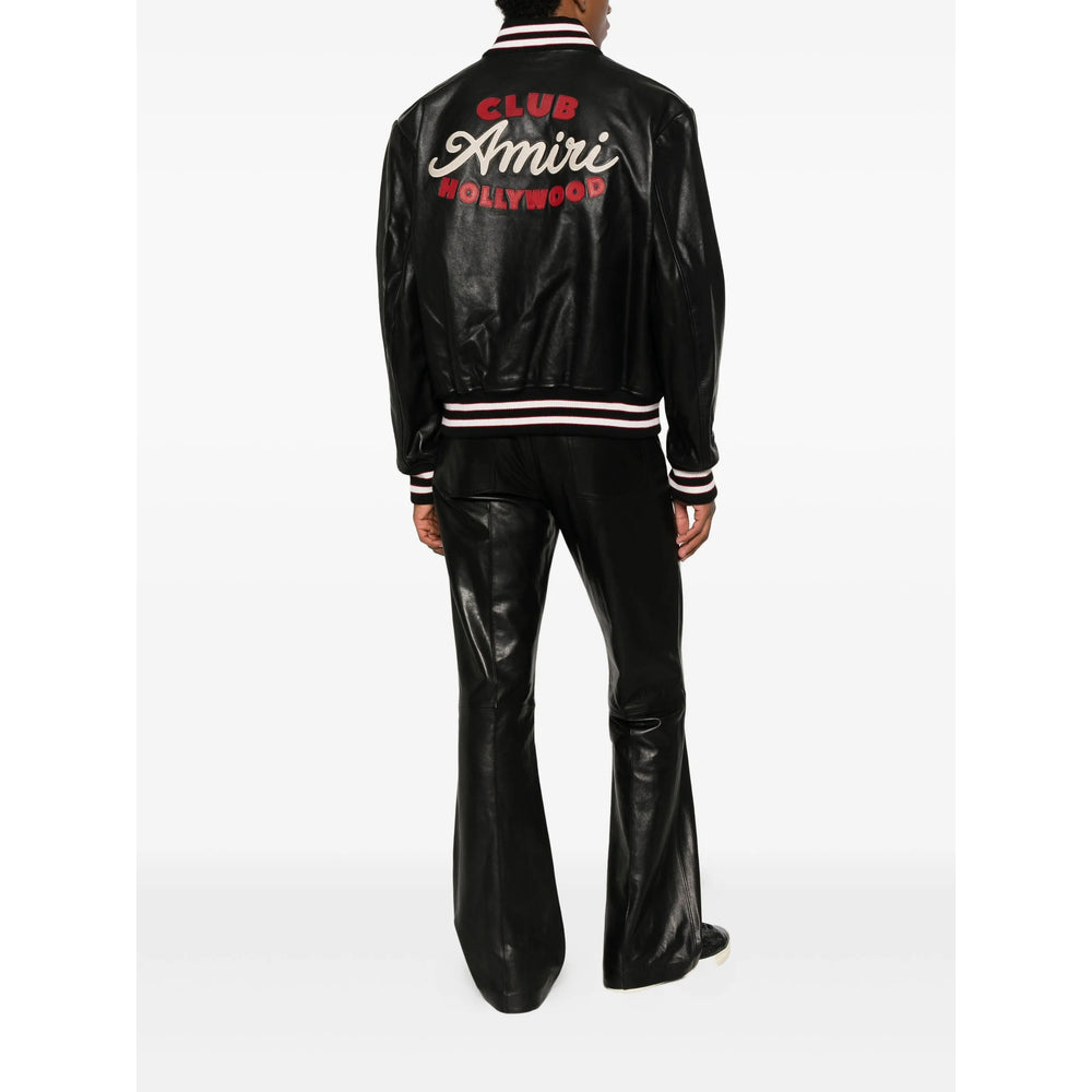 Amiri Leather Outerwears - Nero | 05d67f067c6017b7d261b2d1f0e16d1ebca6a5d7
