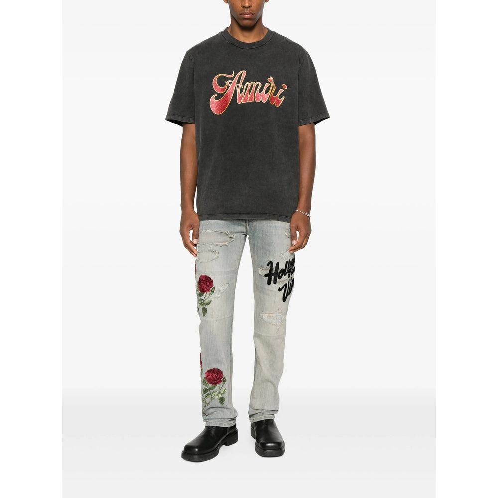 Amiri T Shirt - Nero | dda330c8e2bc2cc4ed45c7417a0914447bb6f952