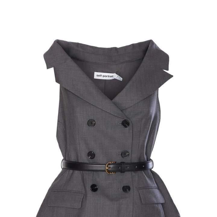 Self-Portrait Abiti - Grigio | 83e6d059c26b65f5fd5830a48c1efe1166dba2f3