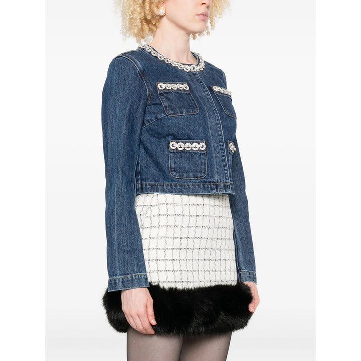 Self-Portrait Outerwears - Blu | 5ce9fb1f251099eac2061f860e91fb2d502d6138