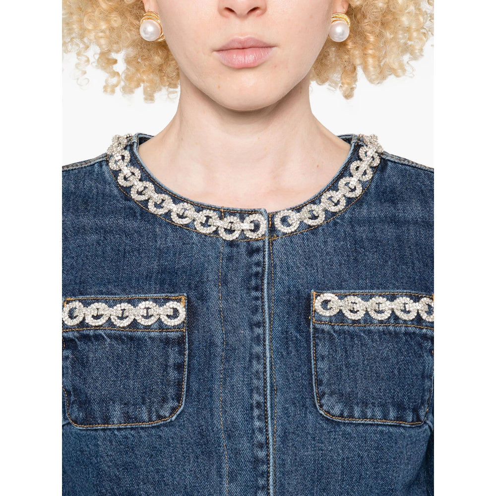 Self-Portrait Outerwears - Blu | d2faaf666fbfba69e8c9c34fcbb338aa05e0fc65