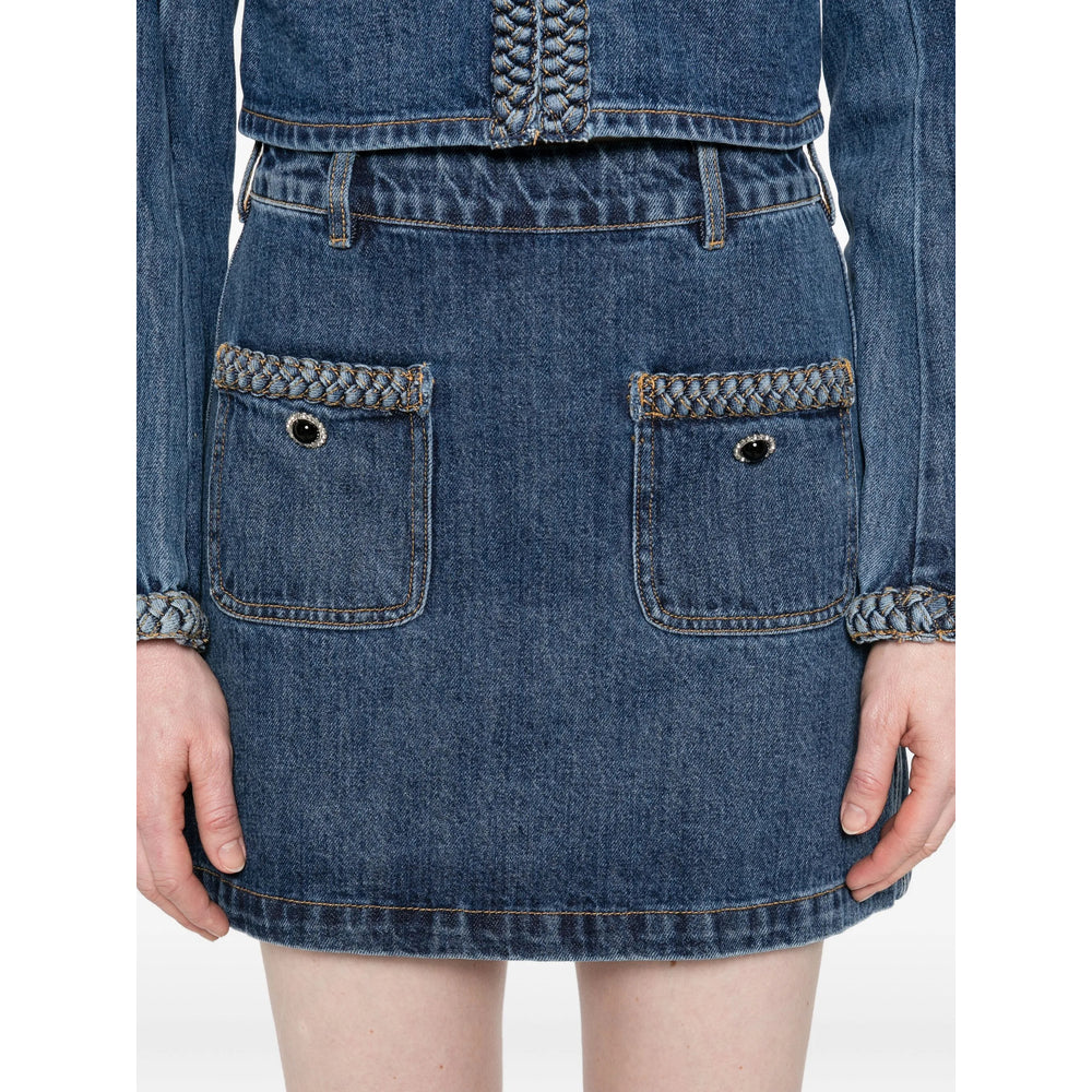 Self-Portrait Gonne - Blu | 5b05ec3c346baa4f2238e72b523ead0c9c8cc5a0