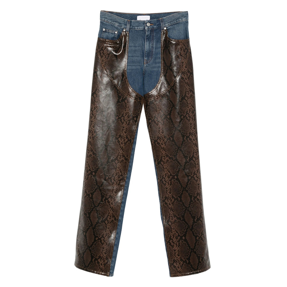 Stella Mccartney Jeans - Blu, Marrone | 8cd9ca11027896c55112a300ddf1d06e5de09f13