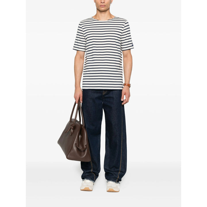 Saint James T Shirt - Bianco, Blu | 1566614615e9f3306e530527286c75593030cdd8