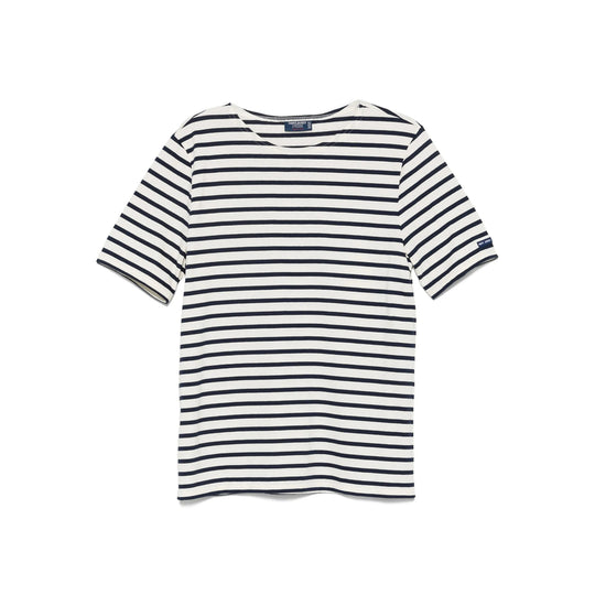 T Shirt Bianco, Blu