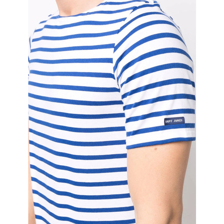 Saint James T Shirt - Bianco, Blu | 2008052c451b571c308a0f71dbc4c1b48ae12557