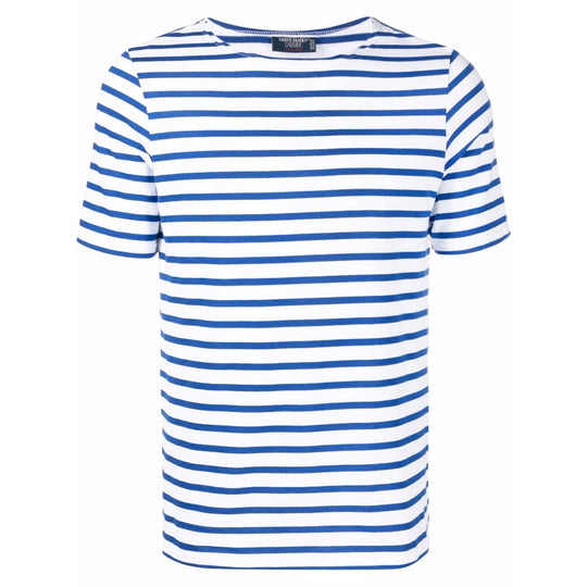 T Shirt Bianco, Blu