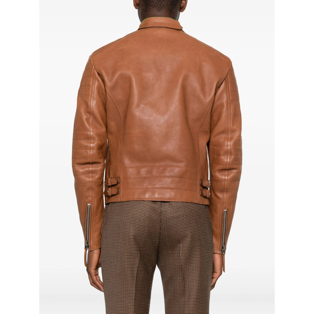 Tom Ford Leather Outerwears - Marrone | 7a5c9d95495120f112db7761ee31ad5213532e24