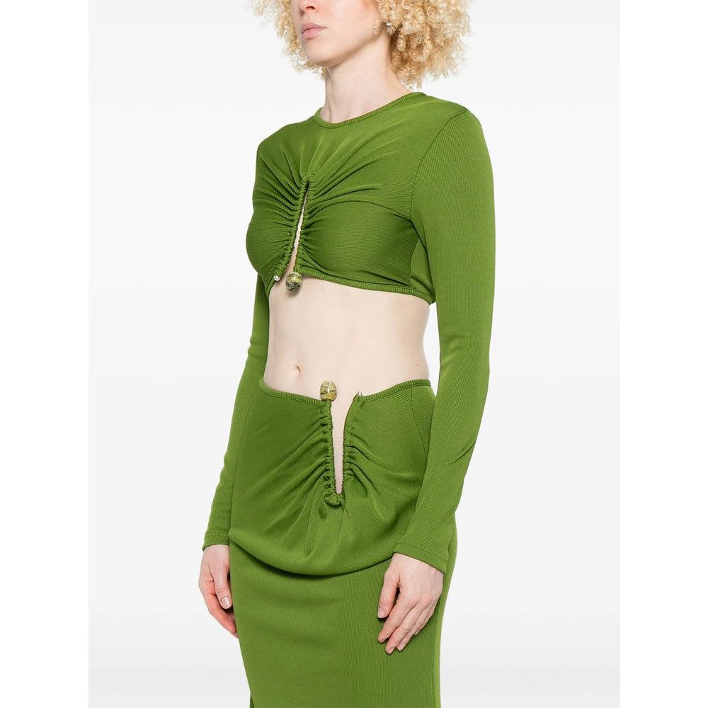 Christopher Esber Top - Verde | 2d425d5c50d907b09e1a092cdf61e56598c95ab1