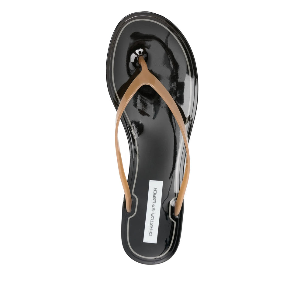 Christopher Esber Scarpe - Marrone, Nero | 8d05a8bb91528faae523fc0ffecda5faf95846be