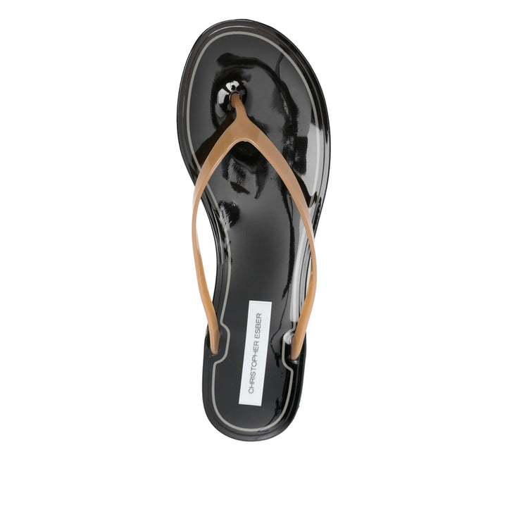 Christopher Esber Scarpe - Marrone, Nero | 8d05a8bb91528faae523fc0ffecda5faf95846be