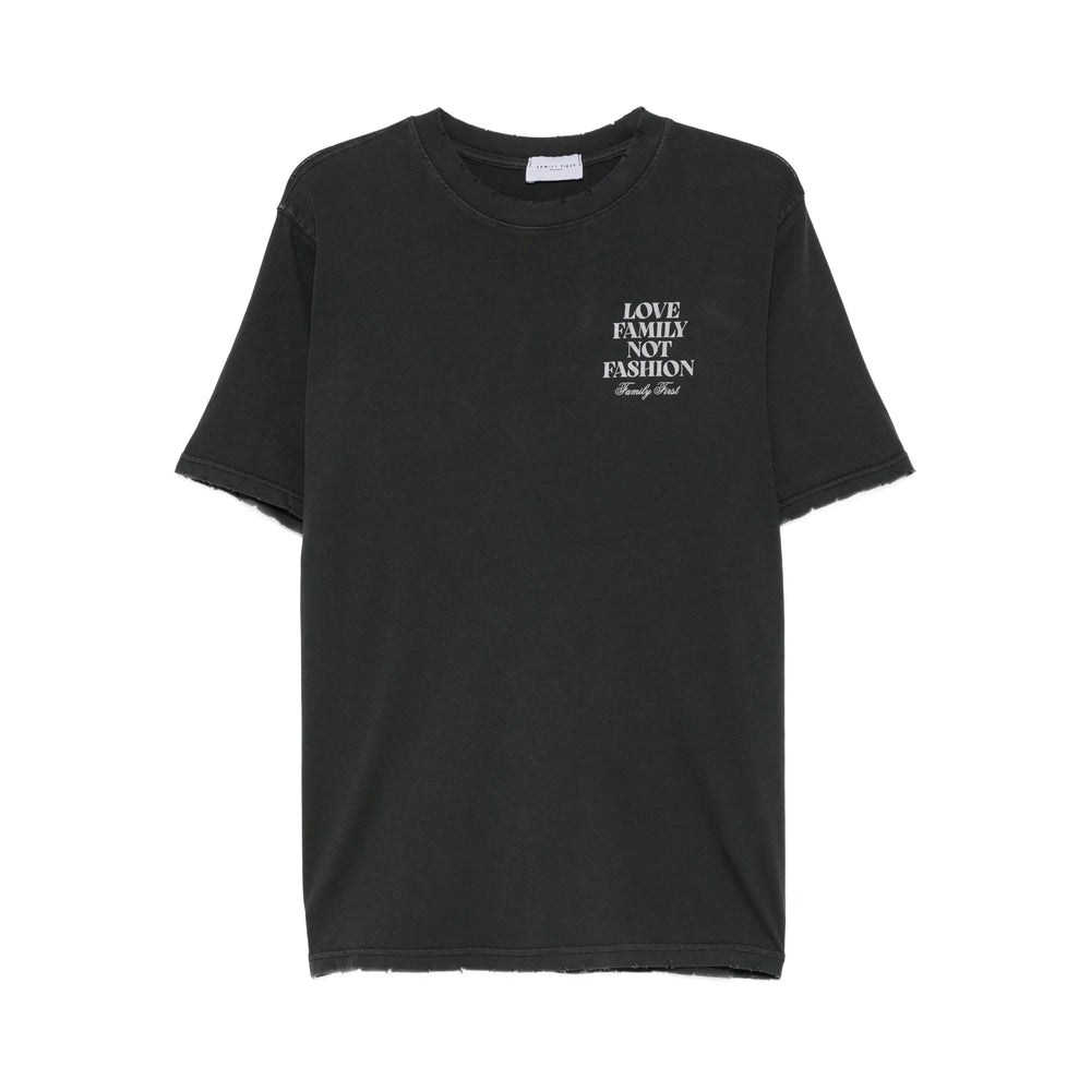 Family First T Shirt - Grigio | 0a1ac8dadc4114bbe2ad73b012de73c87bd0d087