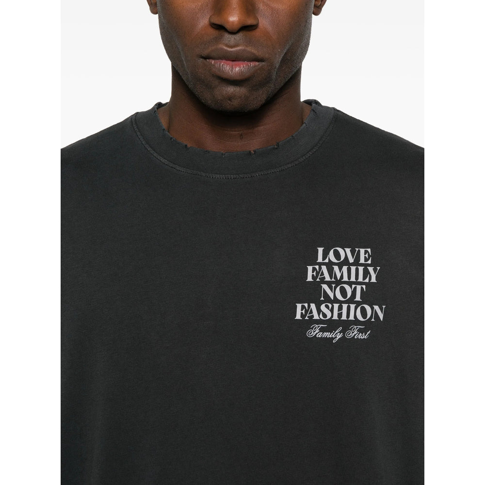 Family First T Shirt - Grigio | ce6c4c593a0e5cc0fe136ed06daff0525ed2aea4