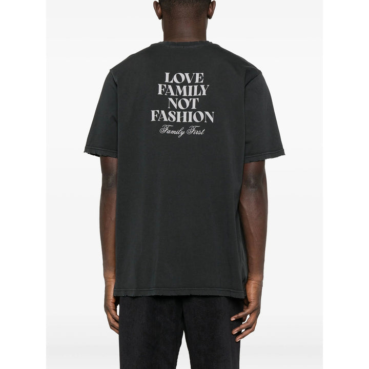 Family First T Shirt - Grigio | aa2003f60cc28142f06766276d190db87736a11c