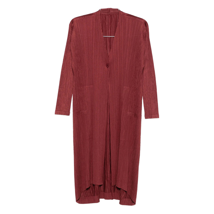 Pleats Please Issey Miyake Cappotti - Rosso | 2ffd7480615ef1d9ddcdbcd56eb72a9b69f89e06
