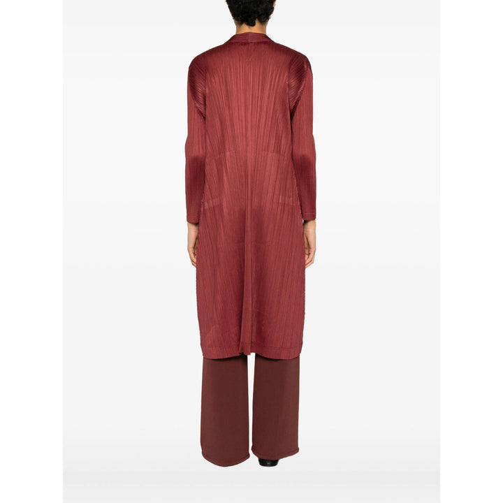 Pleats Please Issey Miyake Cappotti - Rosso | b59b168cf3bec0d9c0a1ad45e38a8fede1214664