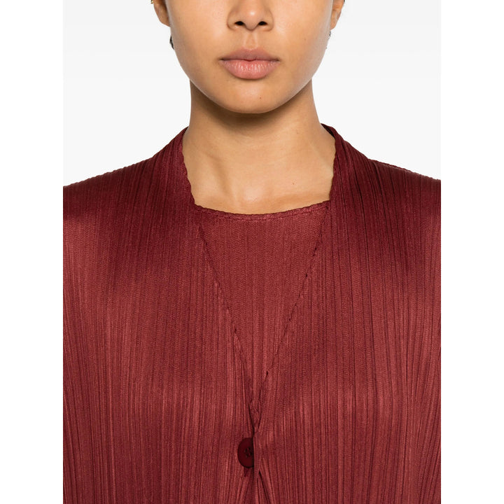 Pleats Please Issey Miyake Cappotti - Rosso | df2b83d70a6bc2f7d089b2c24f76ed40716f3ba3